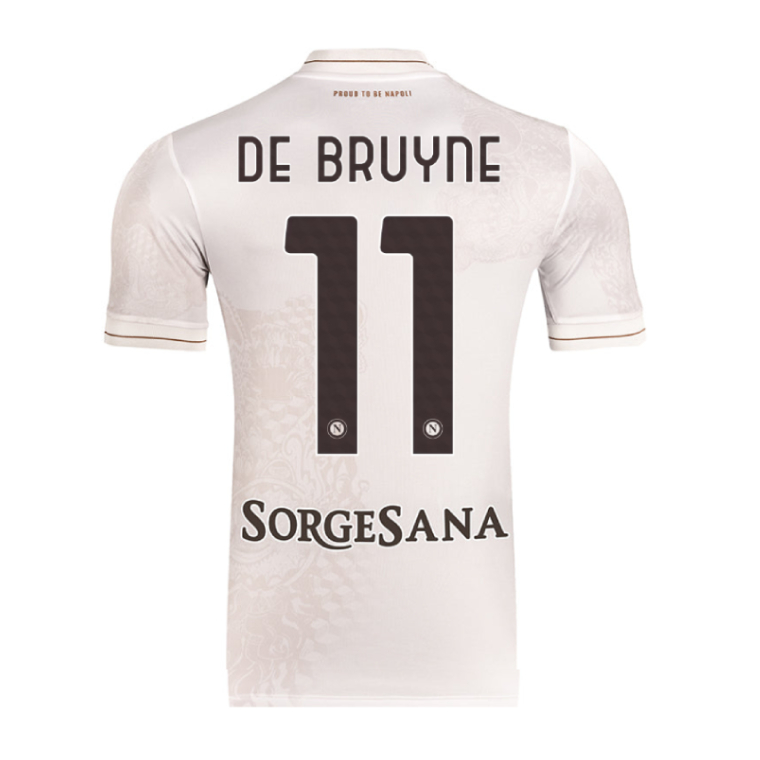 Napoli Away DE BRUYNE 11 Jersey 25-26
