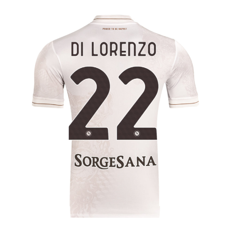 Napoli Away DI LORENZO 22 Jersey 25-26