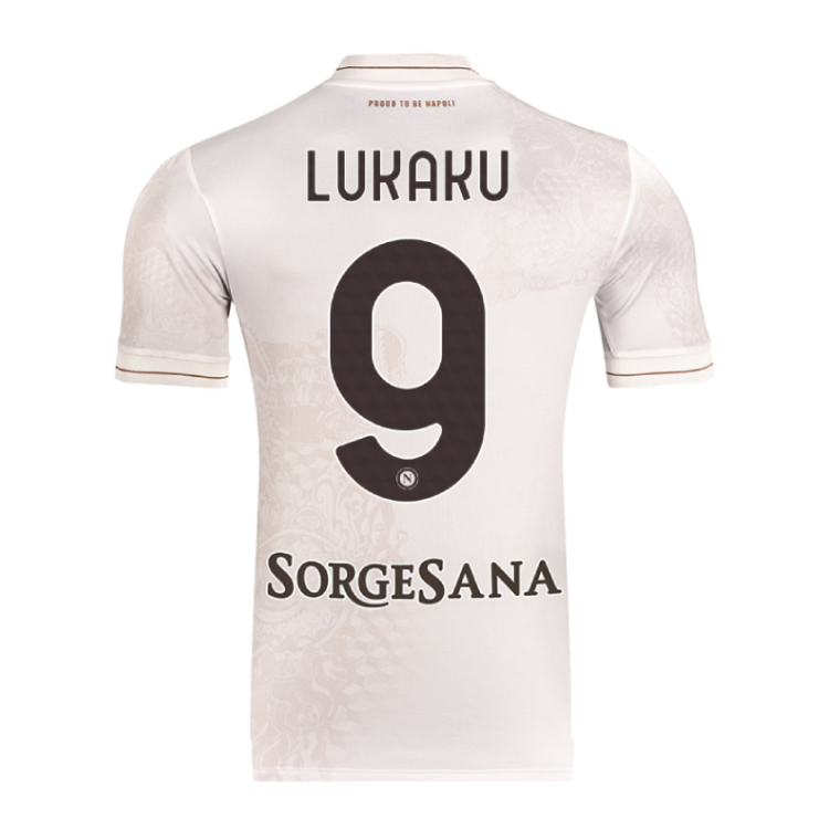 Napoli Away LUKAKU 9 Jersey 25-26
