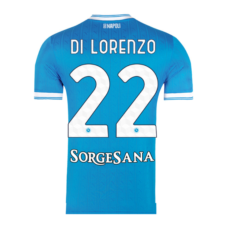 Napoli Home DI LORENZO 22 Jersey 25-26