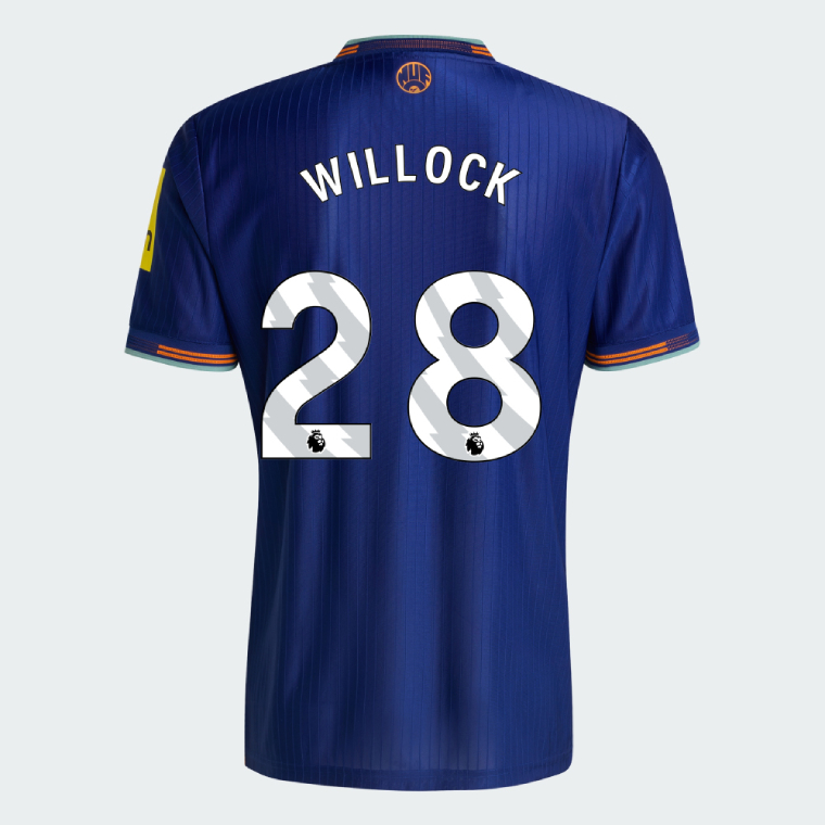 Newcastle United Third WILLOCK 28 Jersey 25-26 (Player Version)