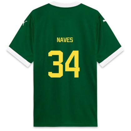 Palmeiras Home NAVES 34 Jersey 25-26