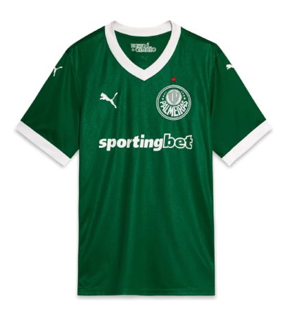 Palmeiras Home NAVES 34 Jersey 25-26 - Image 2