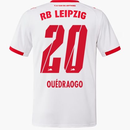 RB Leipzig Home OUÉDRAOGO 20 Jersey 25-26
