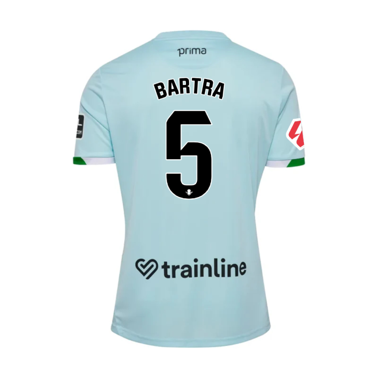 Real Betis Away BARTRA 5 Jersey 25-26