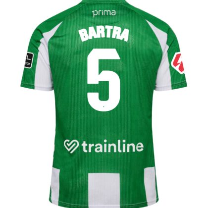 Real Betis Home BARTRA 5 Jersey 25-26