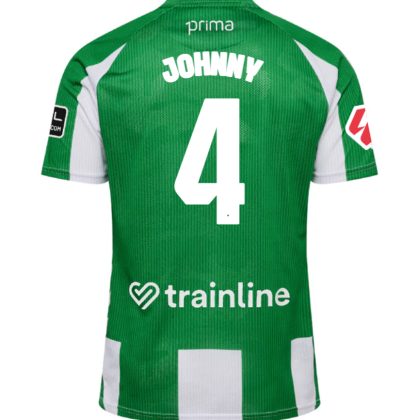 Real Betis Home JOHNNY 4 Jersey 25-26