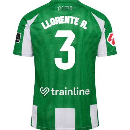 Real Betis Home LLORENTE R. 3 Jersey 25-26