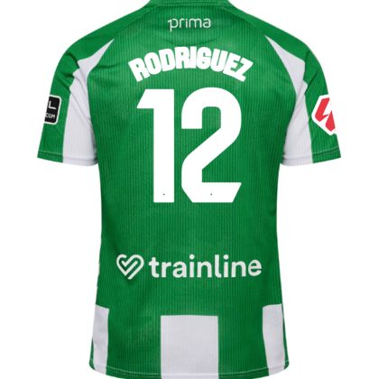 Real Betis Home RODRIGUEZ 12 Jersey 25-26