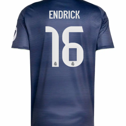 Real Madrid Away Endrick 16 Jersey 25-26