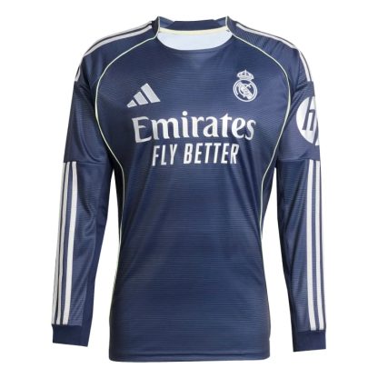 Real Madrid Away ARDA GÜLER 15 Long Sleeve Jersey 25-26 - Image 2