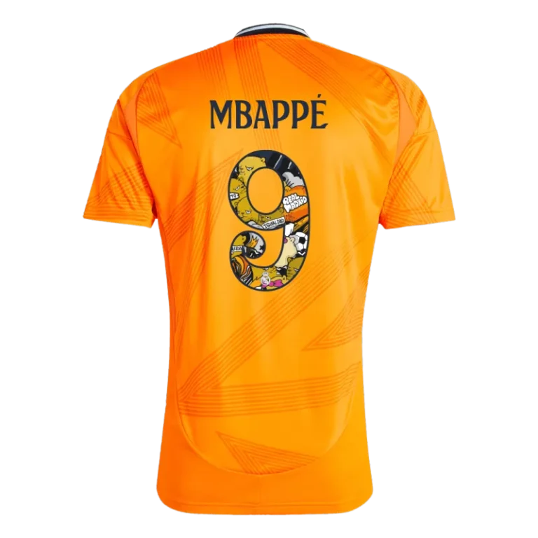 Real Madrid Away MBAPPÉ 9 Bear Champ Font Jersey 24-25