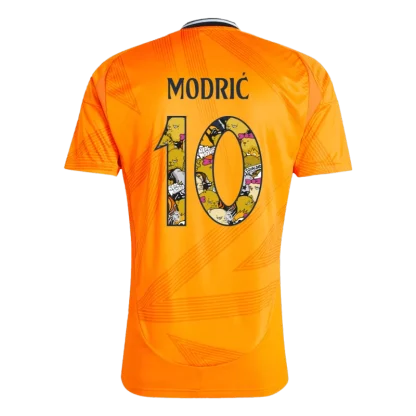 Real Madrid Away MODRIĆ 10 Bear Champ Font Jersey 24-25