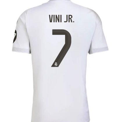 Real Madrid Home Vini Jr. 7 Jersey 25-26