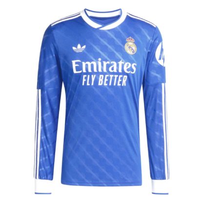 Real Madrid Third BRAHIM 21 Long Sleeve Jersey 25-26 - Image 2