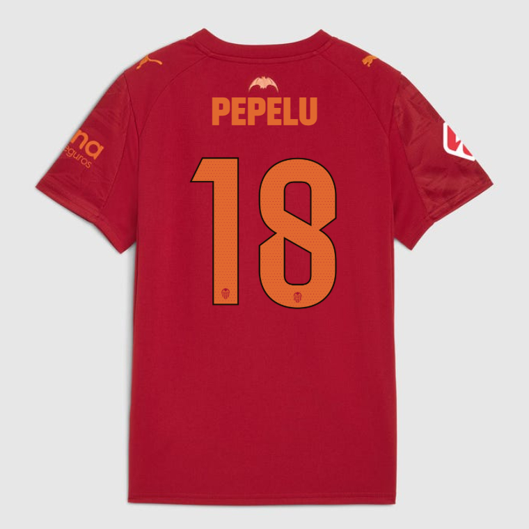 Valencia CF Away PEPELU 18 Jersey 25-26