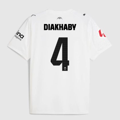 Valencia CF Home DIAKHABY 4 Jersey 25-26