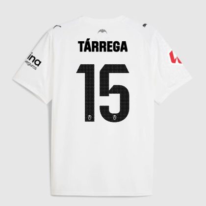 Valencia CF Home TÁRREGA 15 Jersey 25-26