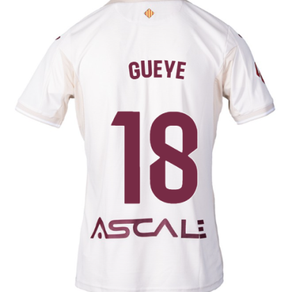 Villarreal Away GUEYE 18 Jersey 25-26