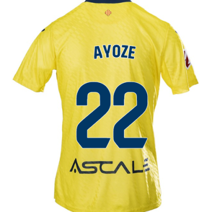 Villarreal Home AYOZE 22 Jersey 25-26
