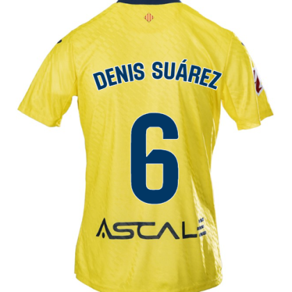 Villarreal Home DENIS SUÁREZ 6 Jersey 25-26