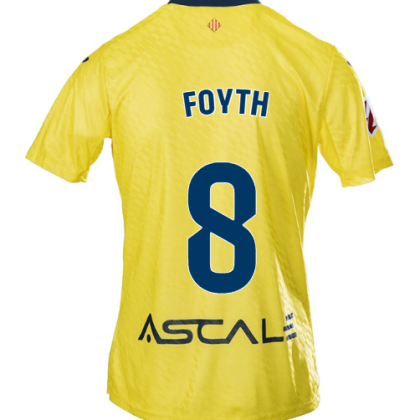 Villarreal Home FOYTH 8 Jersey 25-26