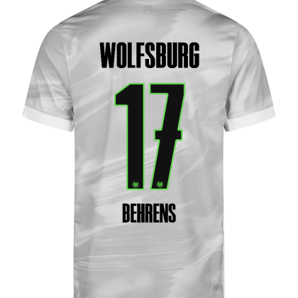 Wolfsburg Away BEHRENS 17 Jersey 25-26