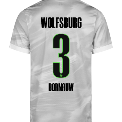 Wolfsburg Away BORNAUW 3 Jersey 25-26