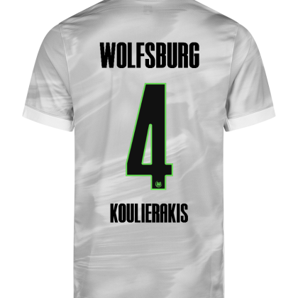 Wolfsburg Away KOULIERAKIS 4 Jersey 25-26