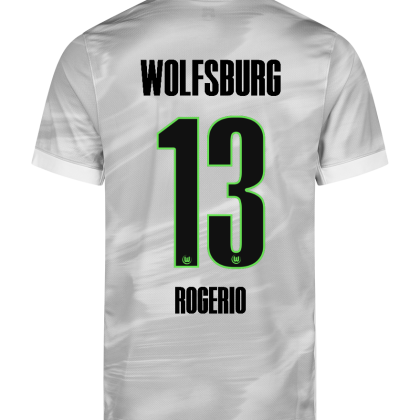 Wolfsburg Away ROGERIO 13 Jersey 25-26