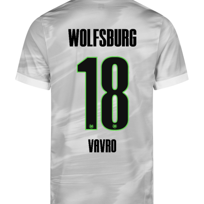 Wolfsburg Away VAVRO 18 Jersey 25-26