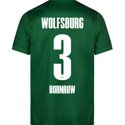 Wolfsburg Home BORNAUW 3 Jersey 25-26