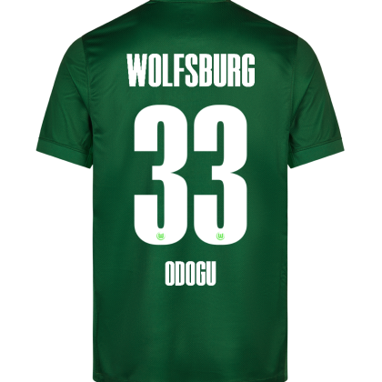 Wolfsburg Home ODOGU 33 Jersey 25-26