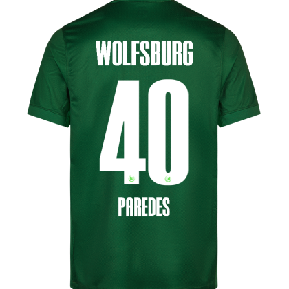 Wolfsburg Home PAREDES 40 Jersey 25-26