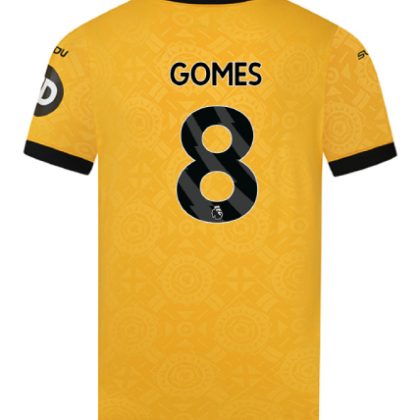 Wolverhampton Wanderers Home GOMES 8 Jersey 25-26