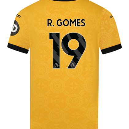 Wolverhampton Wanderers Home R. GOMES 19 Jersey 25-26