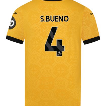 Wolverhampton Wanderers Home S.BUENO 4 Jersey 25-26