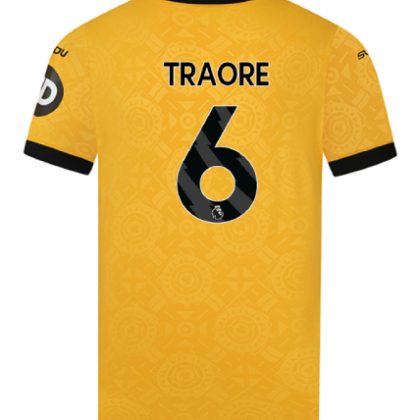 Wolverhampton Wanderers Home TRAORE 6 Jersey 25-26