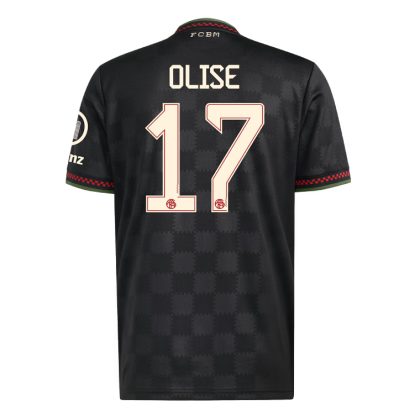 Bayern Munich Champions League OLISE 17 Jersey Jersey 25-26