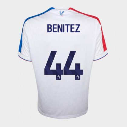 Crystal Palace Third BENITEZ 44 Eagle White Jersey 25-26