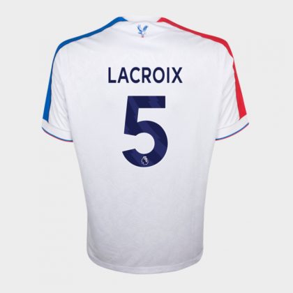 Crystal Palace Third LACROIX 5 Eagle White Jersey 25-26