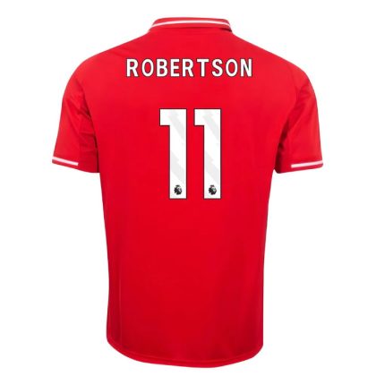 Nottingham Forest Home ROBERTSON 11 Jersey 25-26