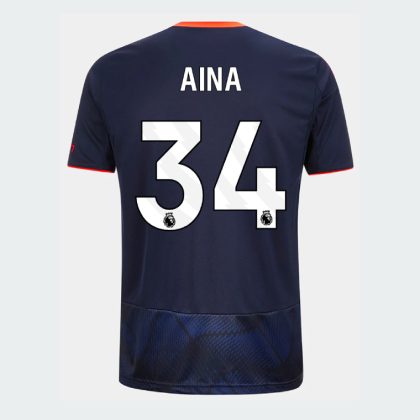 Nottingham Forest Third AINA 34 Third Jersey 25-26