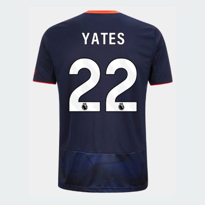 Nottingham Forest Third YATES 22 Third Jersey 25-26